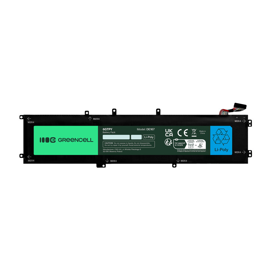 Greencell baterija za Dell 6GTPY GPM03 Dell Precision 5530 5520 5540 XPS15 (DE167)