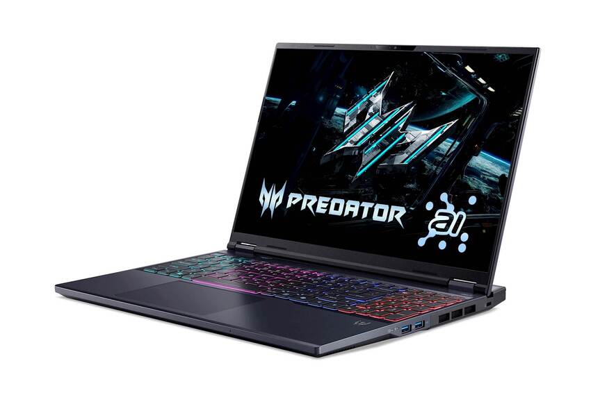 Prenosnik ACER PHN16-73-96ZG Ultra 9 275HX/32GB/SSD 1TB/16'' WQXGA 240Hz/RTX 5070 Ti 12GB/NoOS/AI